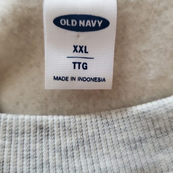 Love one another x Old Navy cropped sweatshirt XXL size, oversized - Picture 9 of 9